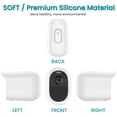 thumbnail image 4 of CaseBot Silicone Skins Compatible with Arlo Essential Spotlight Camera, Durable and Weatherproof Protective Silicone Case Cover (White, 3 Packs), 4 of 7