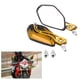 thumbnail image 5 of Espejos retrovisores laterales, 1 par de espejos retrovisores para motocicleta de 8 mm, espejo retrovisor con patrón de llama, muy versátil, 5 of 9