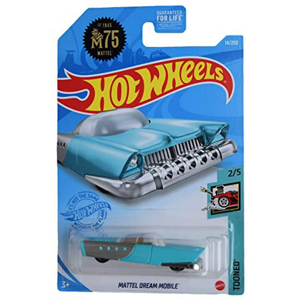 Hot Wheels Mattel Dream Mobile (Light Blue) 2021 Tooned
