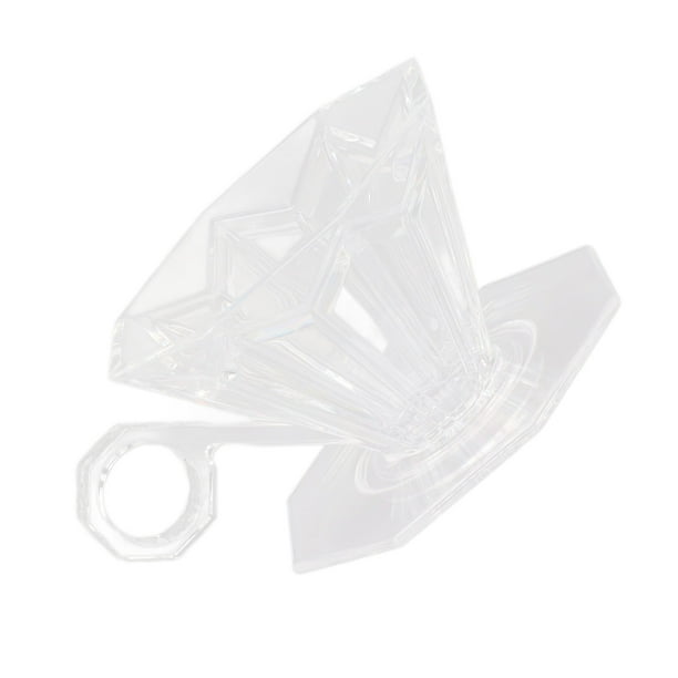 Coffee Brewing Filter Cone, Pour Over Coffee Dripper Resin Sturdy For