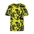 thumbnail image 3 of Athletic Works Boys Active Solid and Print Short Sleeve T-Shirts, 3-Pack, Sizes 4-18 & Husky, 3 of 14