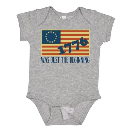 

Inktastic Vintage US Flag Gift Baby Boy or Baby Girl Bodysuit