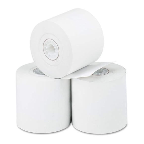 Rollo de papel para caja registradora Royal 13127, paquete de 3