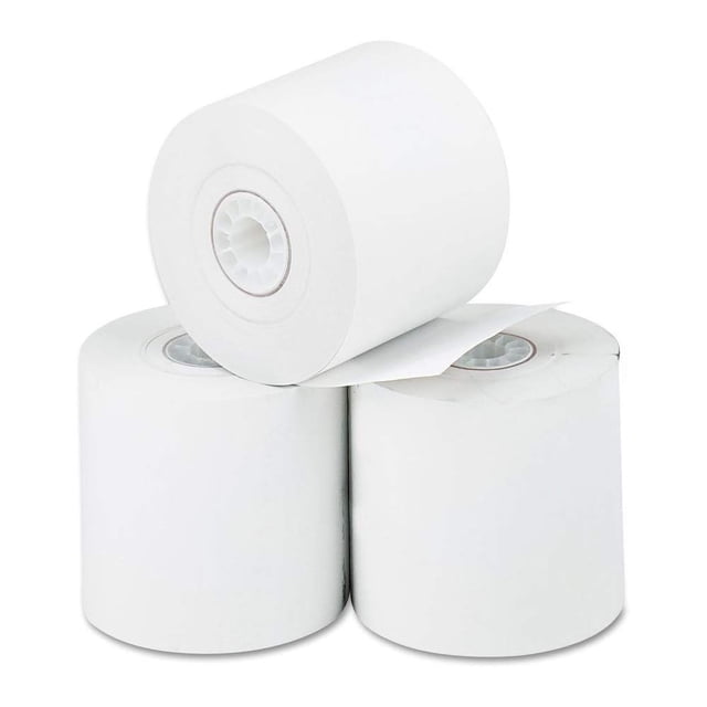 Rollo de papel para caja registradora Royal 13127, paquete de 3