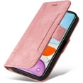 thumbnail image 5 of iPhone 11 Pro Wallet Case,PU Leather Folio Kickstand Card Slots Cover for iPhone 11 Pro,Book Folding Flip Case with Detachable Wrist Strap,Protective Cover for iPhone 11 Pro,Pink, 5 of 14