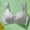 Gray, variant on Jelly Front Closure Bras for Women Wireless Seamless Comfort Padded Post Bra No Underwire Seamless Full Coverage Supportive Comfortable Bralettes M
