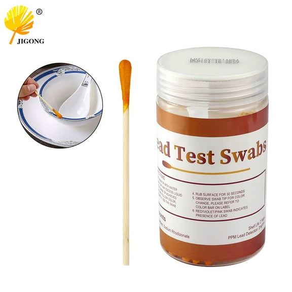 Surface Paint Lead Testing Cosmetics Lead Content Detection Swab Laboratory Household Lead Testing Method