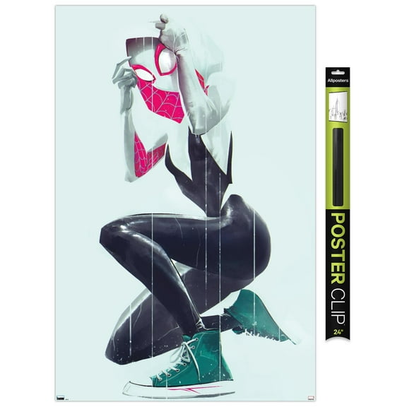 Marvel Ghost-Spider - Hood Wall Poster, 22.375" x 34"