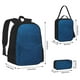 thumbnail image 2 of Fotbe Deep Blue Glitter Set Escolar 3 en 1 para Niños - Mochila Duradera con Lonchera Aislante y Estuche para Lápices - Mochila Escolar para Niños y Niñas, 2 of 7