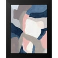 thumbnail image 2 of Vess, June Erica 12x14 Black Modern Framed Museum Art Print Titled - Intertwined Tones I, 2 of 5