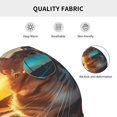 thumbnail image 5 of Xecao Cool Cat Driving Sunset Print Knit Hat,Winter Beanie for Men Women, Beanie Soft Warm Ski Stocking Cuffed Cap, 5 of 7