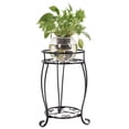 thumbnail image 4 of Soportes Para Macetas De Arte Del Hierro ANGGREK Soporte De Planta De Metal Decorativo Negro Estilo Europeo, 4 of 8