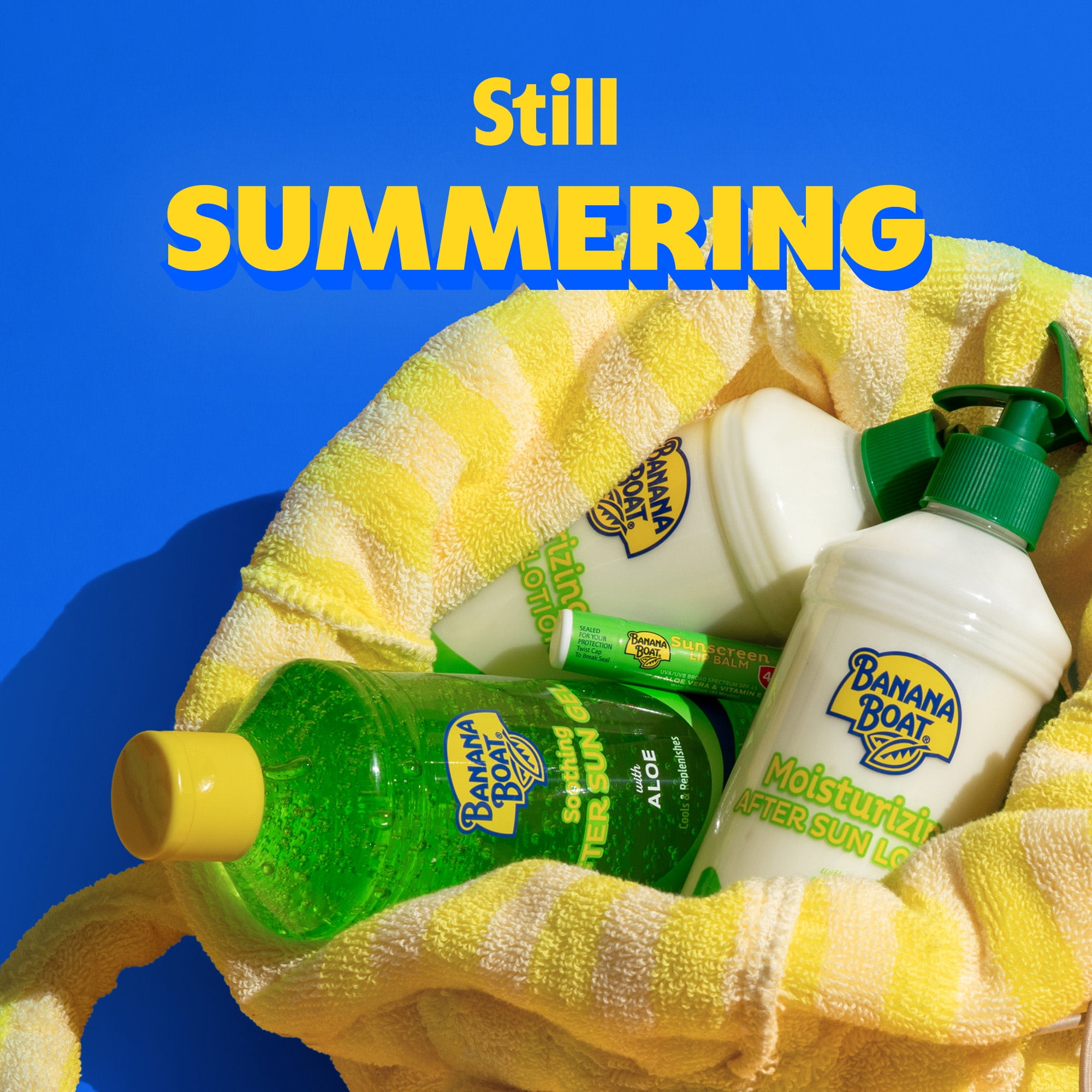 Banana Boat Soothing after Sun Aloe Gel for Sunburn Relief, All Skin After Sun Protection, 16 fl oz