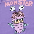 thumbnail image 4 of Disney Monsters Inc. Coverall with Cap (Baby Girls), 2 Piece Set, Sizes NB-24M, 4 of 7