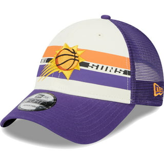 New Era Phoenix Suns White/Purple Team Mascot Undervisor 9FIFTY Snapback Hat