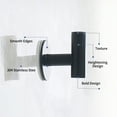 thumbnail image 2 of Hook Rack Wall-Mounted Towel Hook Nail-free/Drilling Storage Hook Rustproof Stainless Steel Kitchen Towel Hooks Hanger Hook Holder, 2 of 8