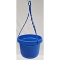 thumbnail image 5 of Austin Planter MHAPSea Blue Pack of 5, Plastic Flower Pot, seedlings Planter, Nursery Planter, Colorful Flower Planter, Seed Starting Pot with Hanger, 5 of 9