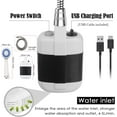 Portable Shower for Camping , Outdoor Camp Shower Pump Rechargeable