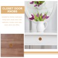 thumbnail image 6 of WynBing Set of 2 Wooden Dresser Knobs with Rattan Cabinet Pulls - and Stylish Furniture Handles, 6 of 6