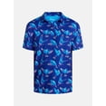 thumbnail image 5 of Birdie Bound Men's and Big Men's Ombre Sparrow Polo Shirt, Sizes XS-4XLT, 5 of 5