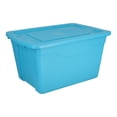 thumbnail image 3 of Caja De Almacenamiento Plastic Trends 60L Azul Turquesa 29X4, 3 of 3
