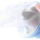 thumbnail image 4 of 6 pcs Washing Machine Floating Hair Filter Net Mesh Plum-shaped, 4 of 5