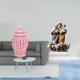 thumbnail image 2 of Ginger Jar Vase Porcelain Storage Jar Acrylic Table Decor with Lid for Holiday Desktop Living Room Ornament, 2 of 8