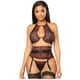 thumbnail image 1 of Gibobby Lenceria mujer sexy Camisón de encaje para mujer, lencería sexy de encaje para novia(Negro, CH), 1 of 5