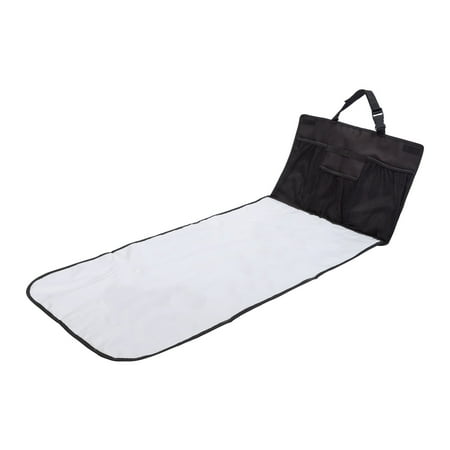 UPC: 0052678011093 | J.L. Childress Pockets N Pad Portable Diapering Station Changing Pad and Pocket Panel Black