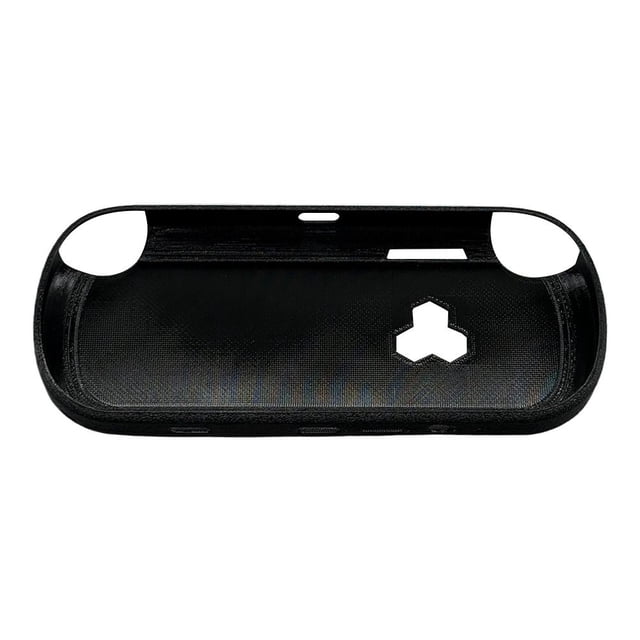 TRIMUI SMART PROS TPU Protective Case, Soft Clear Flexible Skin Cover for Handheld Gaming Console, Shockproof Anti-Scratch Shell, Black