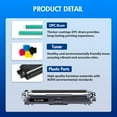 thumbnail image 5 of VIPink 6-Pack Compatible Toner for Brother TN-225 HL-3140CW 3142CW 3150CDW 3152CDW 3170CDW 3172CDW MFC-9130CW 9140CDN 9330CDW 9340CDW DCP-9020CDW 3x Black, Cyan, Magenta, Yellow, 5 of 8