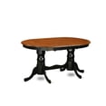 thumbnail image 3 of Pemberly Row Wood Butterfly Leaf Dining Table in Black/Cherry, 3 of 5