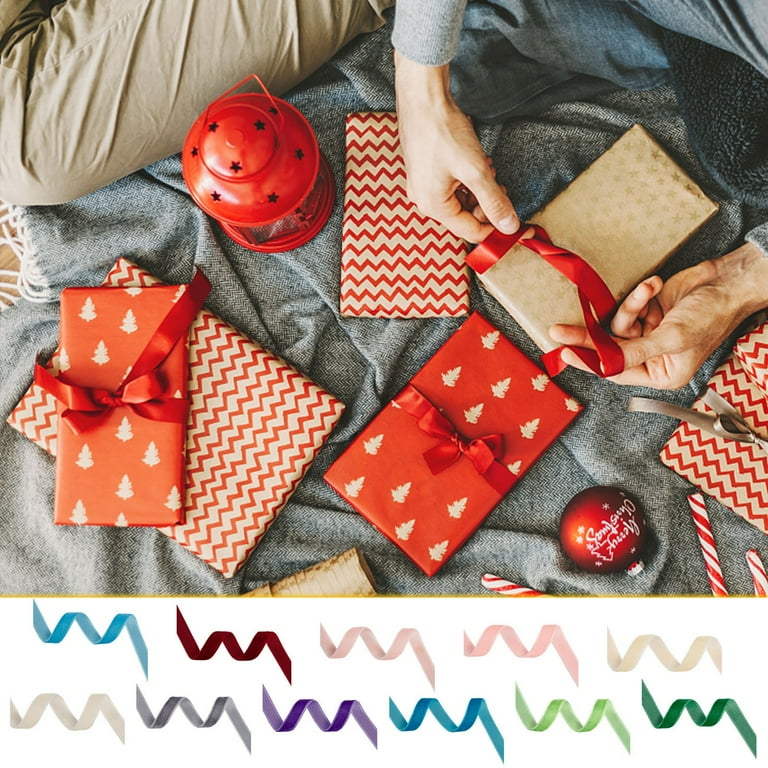 3 Inch Wide Satin Ribbon - 25 Yard Spool Polyester Tape For Wedding & Craft Projects