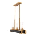 thumbnail image 4 of Livex Lighting - Buttonwood - 5 Light Linear Chandelier in Industrial Style - 8, 4 of 4