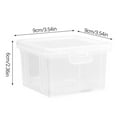 thumbnail image 2 of Spice Storage Box, Seasoning Organizer, Plastic Sealed Container, Transparent Spice Jars, for Kitchen Pantry Countertop Organization, Set of 6, by FAJHHA, 2 of 7