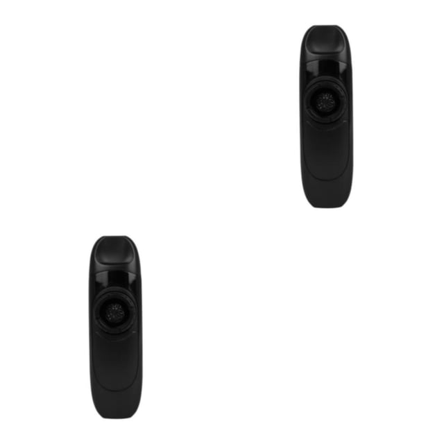 Greeniant Instrumento Musical Kazoos de plástico, teclado de Piano, silbato deslizante, guitarra, buen compañero, flauta Kazoo para estudiantes Negro 2Conjunto