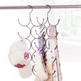 thumbnail image 4 of Scarf Hanger Space Saving Multi-purpose 10 Loop Metal Tie Hanger Belt Organizer, 4 of 6