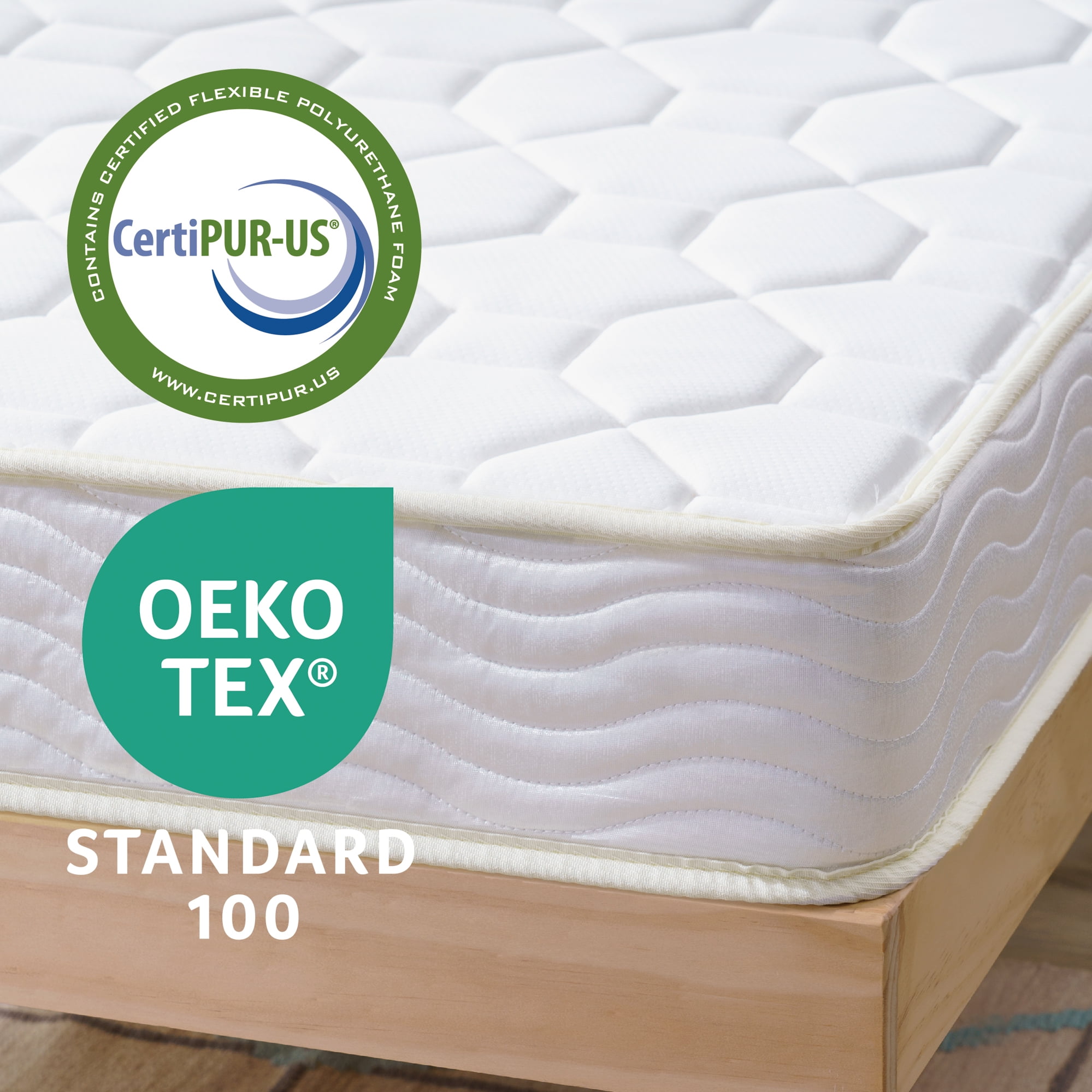 Mainstays 6" Tight Top Innerspring Mattress with Gel Foam, Full