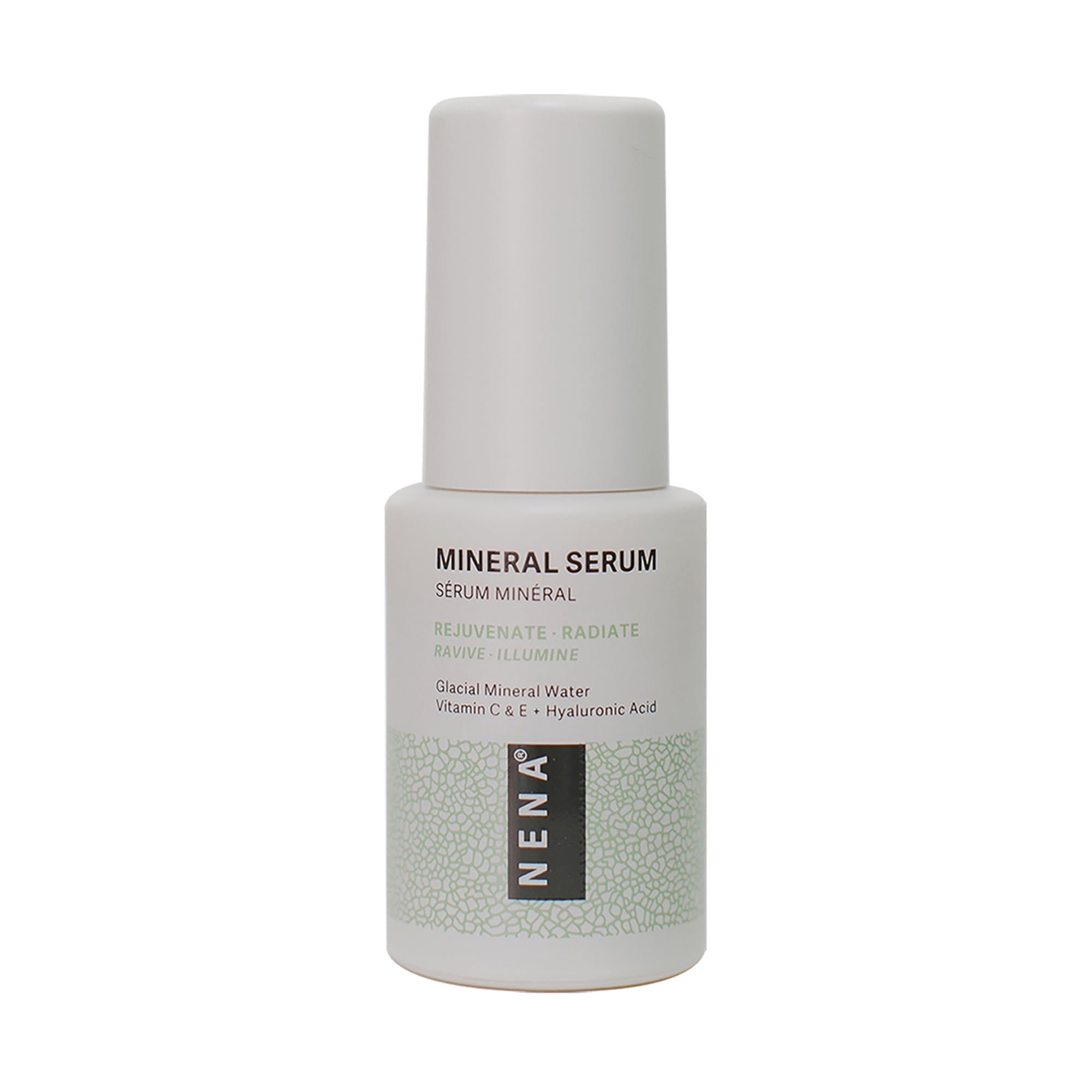 NENA Skincare Mineral Serum, Hyaluronic Acid, Vitamin C Face Serum, 1 oz