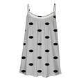 thumbnail image 5 of safuny Clearance Women's Flowy Camisole Floral Solid Print Retro Cami Tops Sleeveless V Neck Camisoles Elegant Casual Beach Blouses Fashion Summer White L, 5 of 5