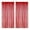 red curtains, variant on Red Metallic Foil Fringe Backdrops - 2Pcs Red Tinsel Curtain Decorations For New Year, Christmas, Holiday Parties, Birthdays, Weddings, Photo Booth Props, Stage Backgrounds,