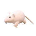 thumbnail image 2 of Precioso ratón de juguete, peluche, almohada de animal, peluche interactivo de dibujos animados. Blanco, 2 of 9