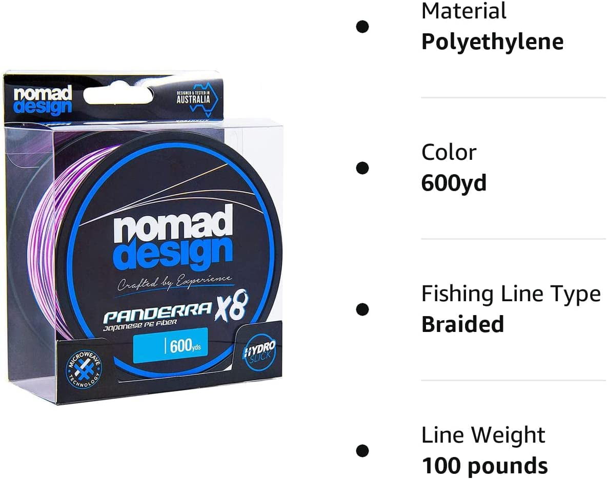 Nomad Design Pandora 8X Multi-Color Braid 