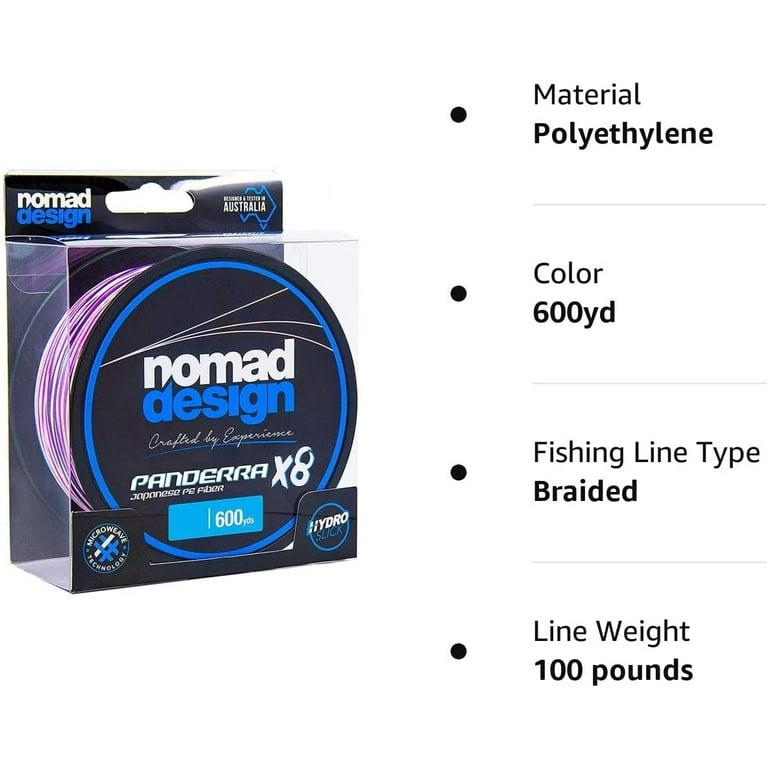 Nomad Design Pandora 8X Multi-Color Braid 