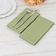 thumbnail image 6 of BalsaCircle 50 Sage Green Plain Soft 2 Ply Dinner Table Cocktail Paper Napkins Party Events Reception Decorations, 6 of 8
