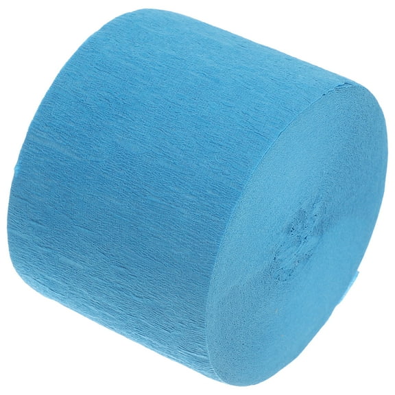 ORDDIART 1Set Blue Crepe Paper Streamer Rolls For Elegant Party Decorations