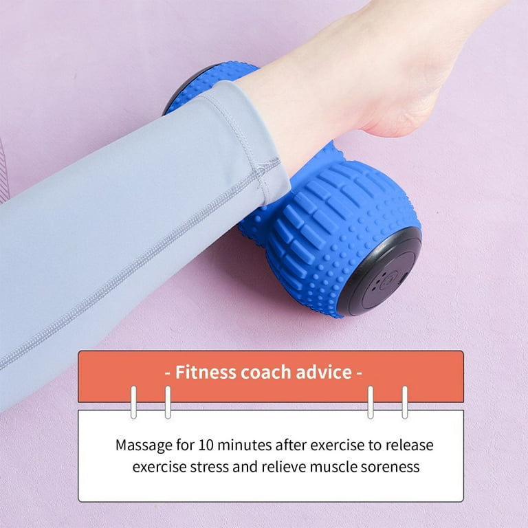 Vibrating Peanut Massage Ball,2 in 1 Vibration Peanut Roller,Muscle Pain  Relief With 6 Speed For Myofascial Release,Deep Tissue Muscle Relief For  Foot - Walmart.com