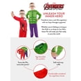 thumbnail image 4 of Marvel Avengers Ensemble Pyjama Garçon Hulk Iron Man 2 Pcs 7, 4 of 6