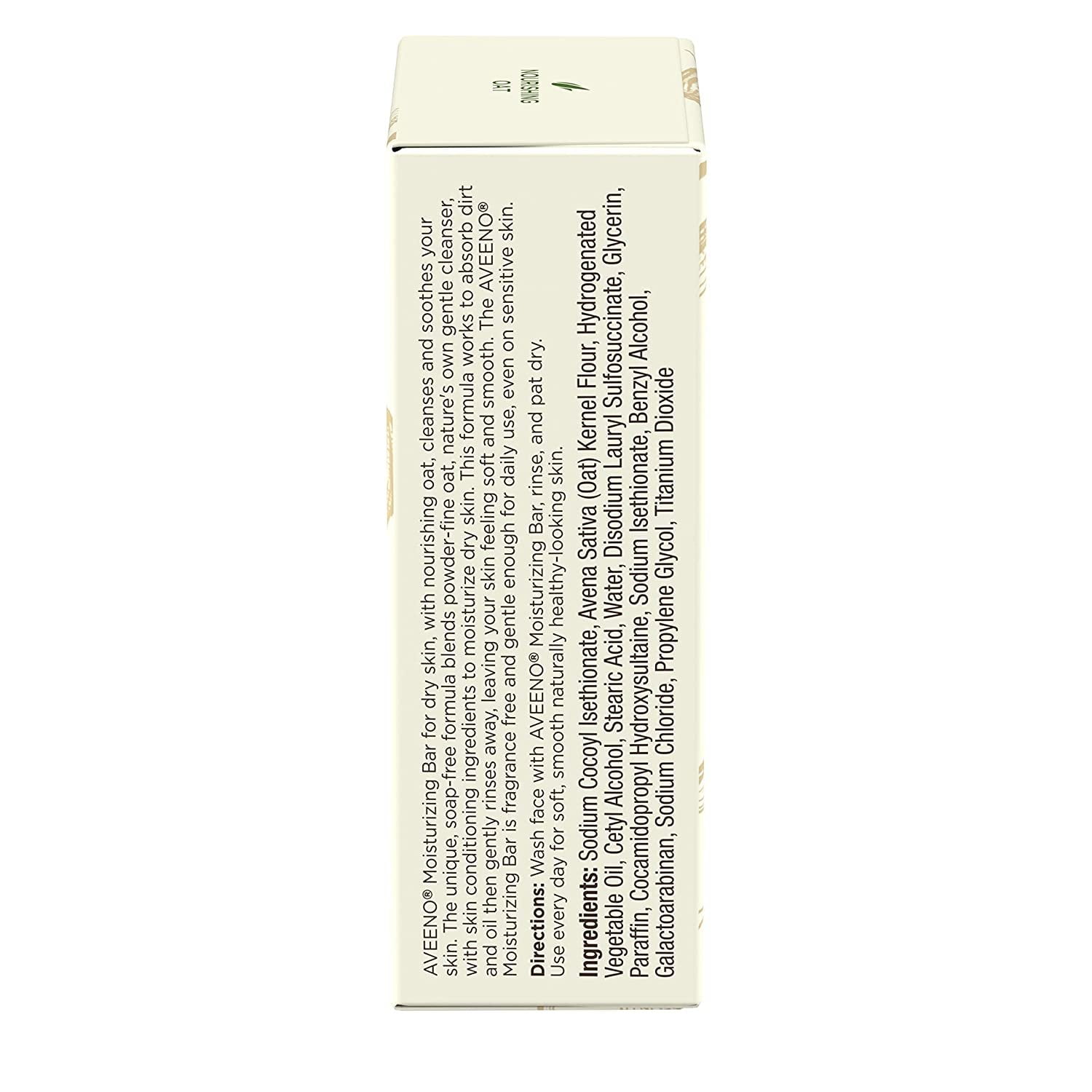 4 Pack - AVEENO Naturals Moisturizing Bar for Dry Skin 3.50 oz