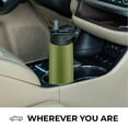 thumbnail image 5 of Triple Insulated Stainless Steel Water Bottle with Straw Lid - Flip Top Lid - Wide Mouth Cap (25 oz) Sports Drink Bottle, Keeps Hot and Cold - Great for Hiking & Biking, 5 of 10